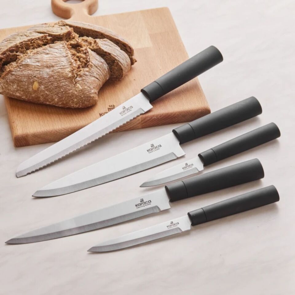 Karaca Burby Wood 14 Parça Servis ve Bıçak Seti