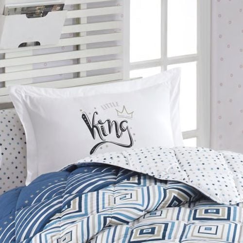 Aran Rf Uyku Seti Tek Kişilik (B) Little King / V1-Mavi
