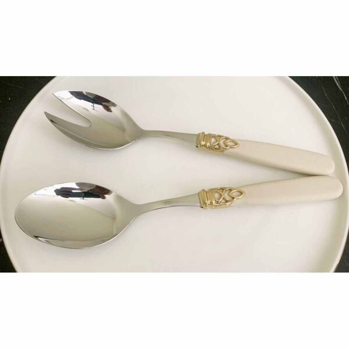REKABET D-D 270GIGS-SAV DD 76 GIOIELLO 2 PRÇ.SALATA SERVİS GOLD SILK IVORY