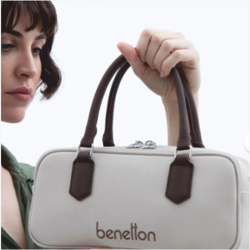 Benetton BNT-1621 United Colors Of Benetton Çapraz Çanta Bej-Kahve