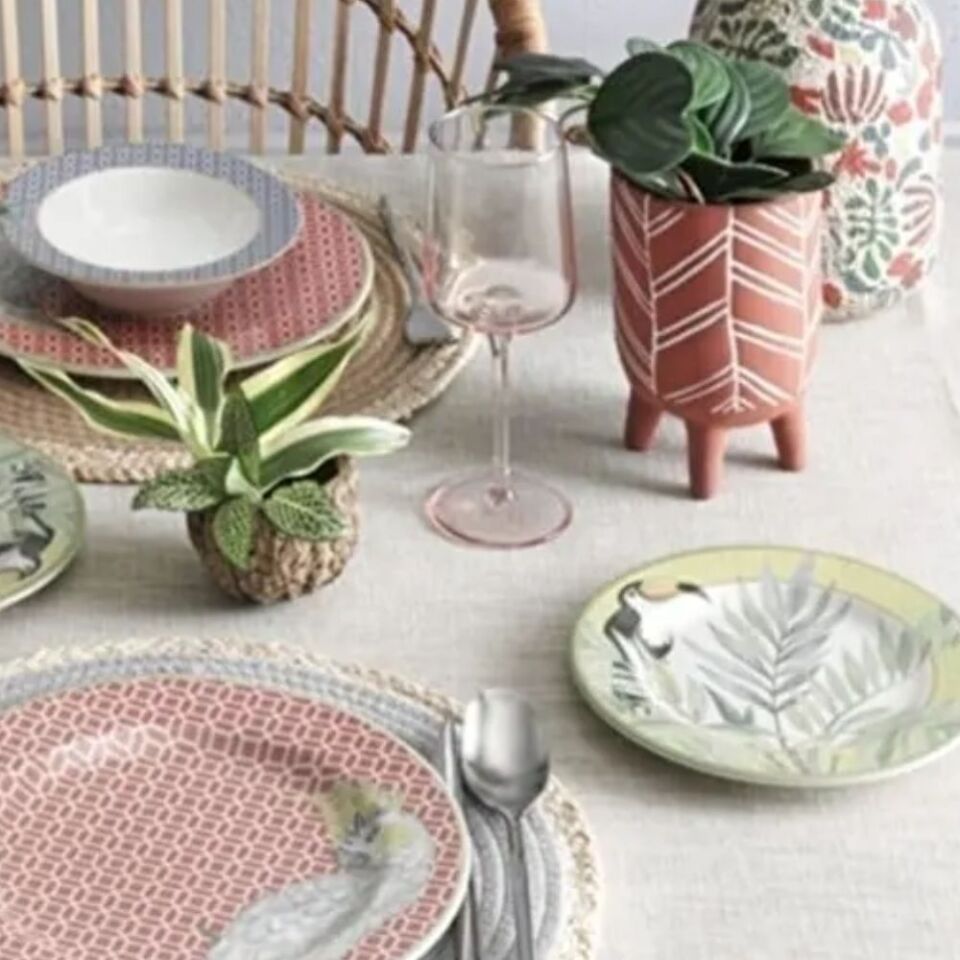 Pierre Cardin Jungle 24 Parça 6 Kişilik Yemek Takımı