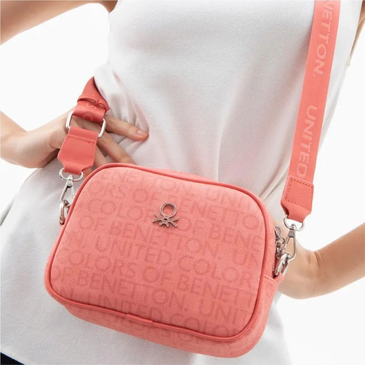 Benetton St  Bnt-1585 Unıted Colors Of Çanta Mercan