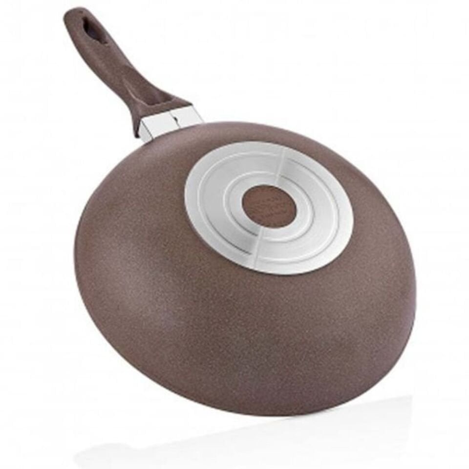 Safınox Saflon Granit Line Wok 28Cm Tava-Kahve