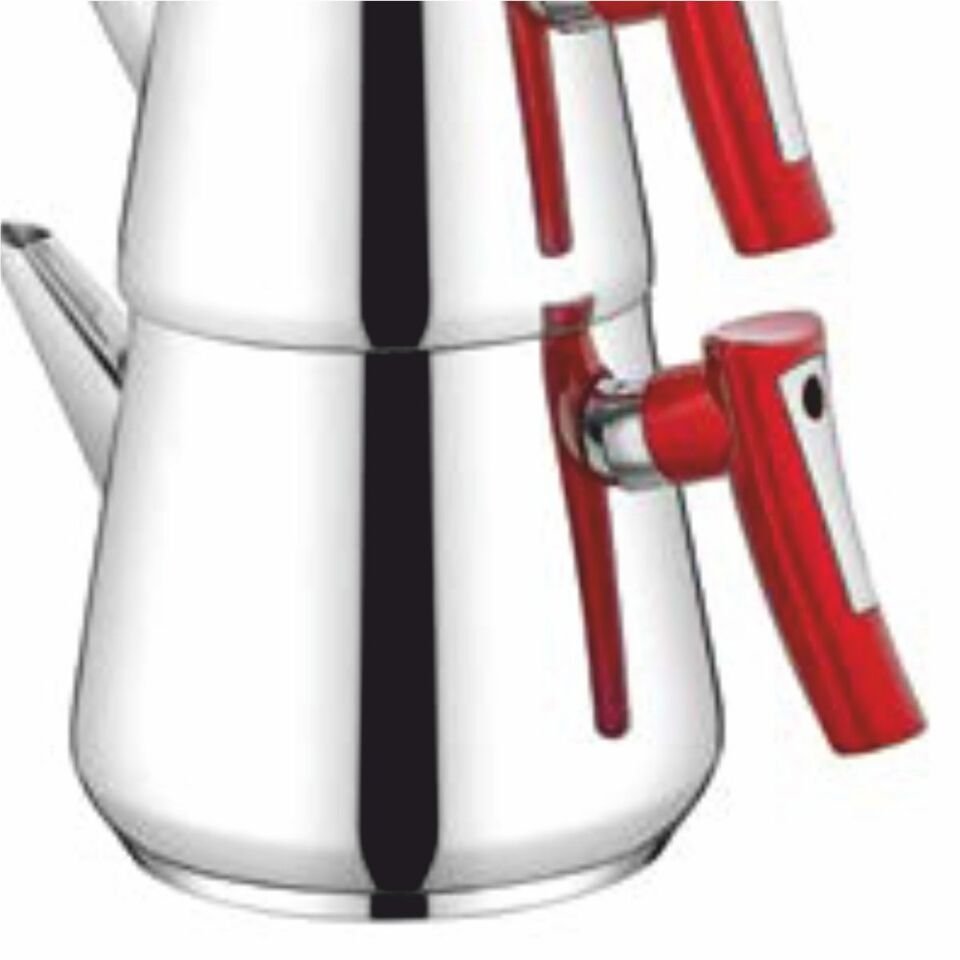 Safınox Vısıon Çaydanlık Aile Boyu Kırmızı