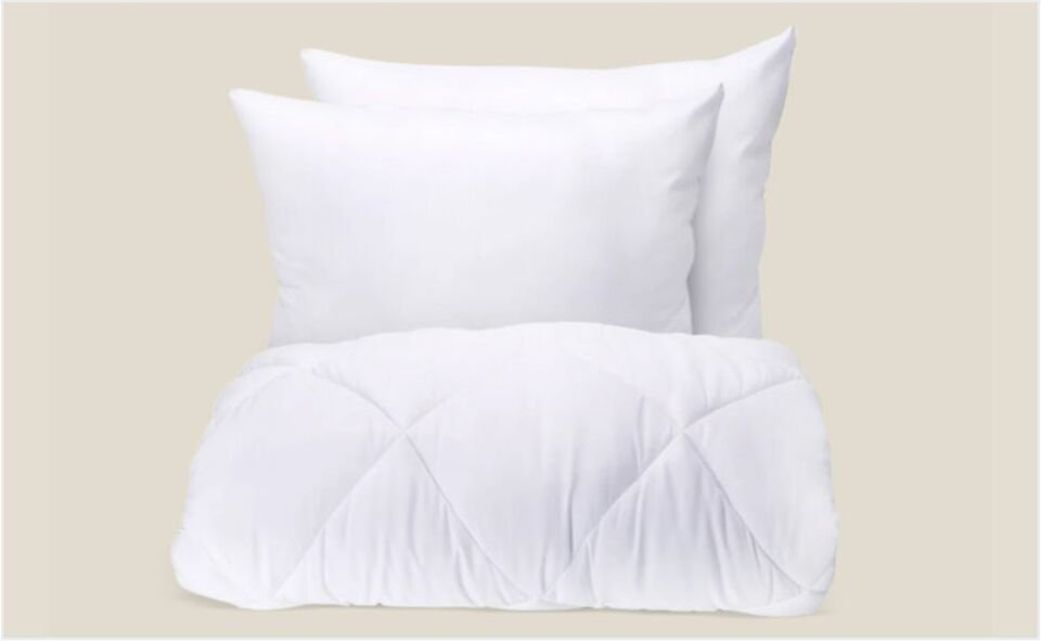 Karaca Home Microfiber Soft Çift Kişilik Yorgan ve 2 Adet Silikon Yastık