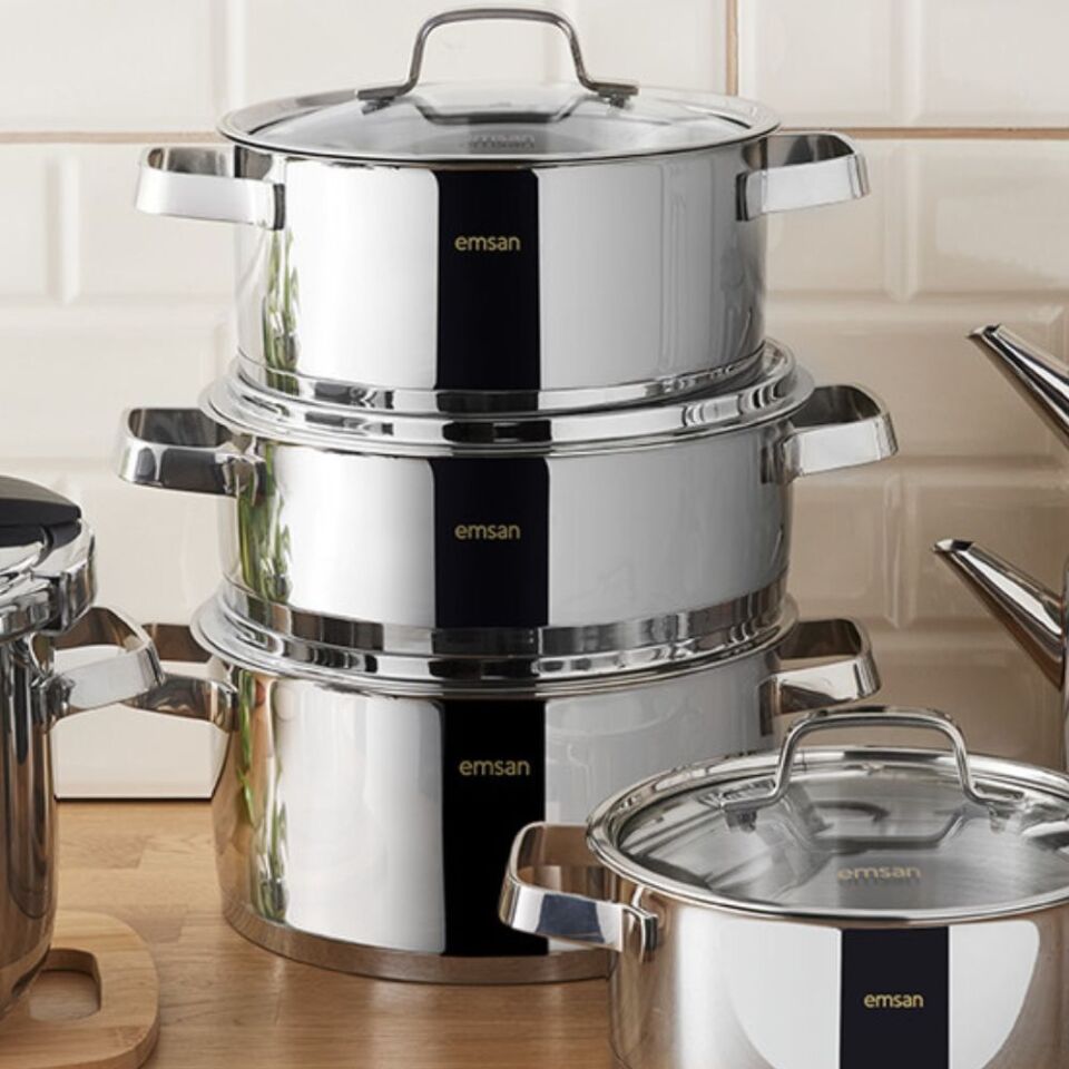 Emsan Asterion 17 Parça Çelik Çeyiz Seti