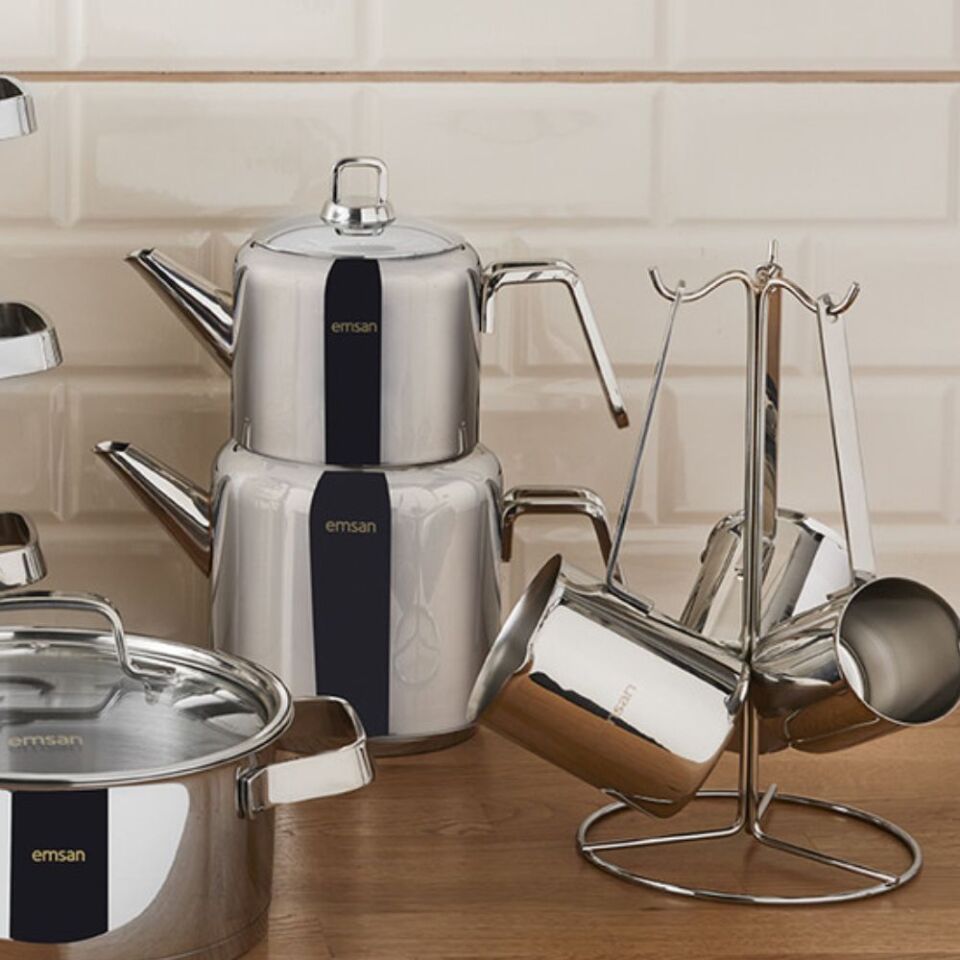 Emsan Asterion 17 Parça Çelik Çeyiz Seti