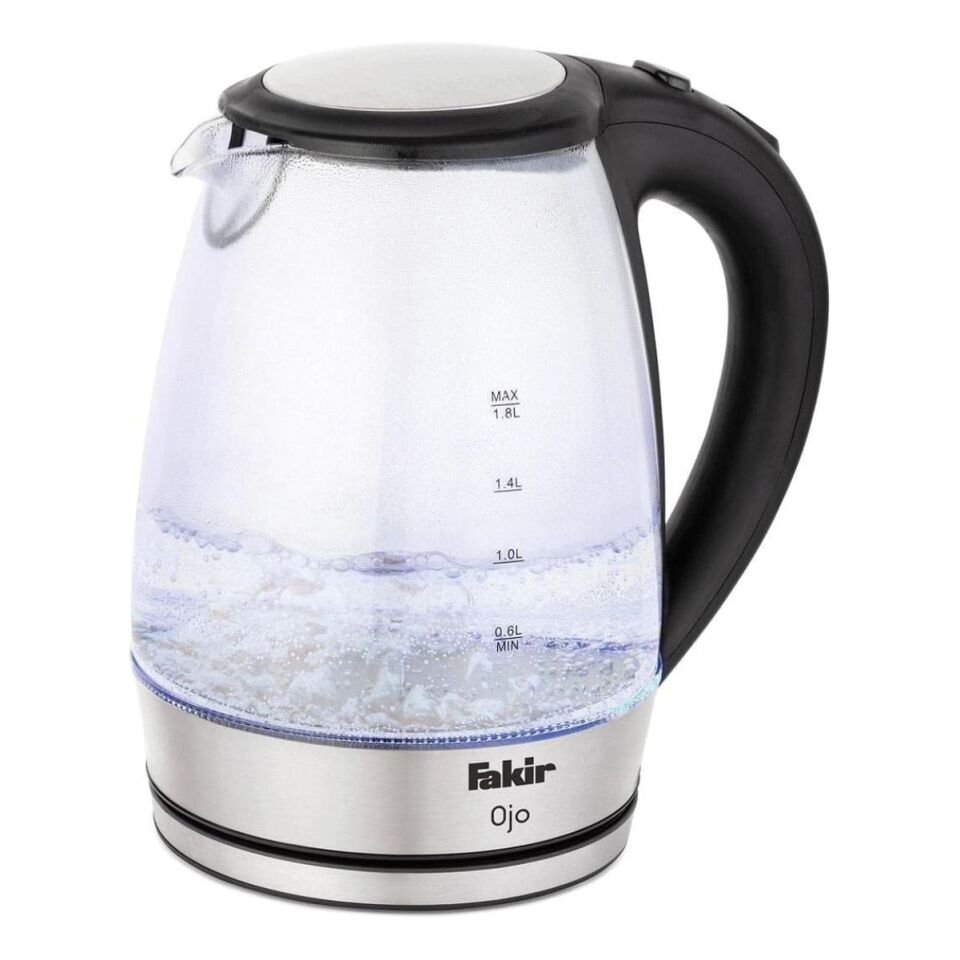 Fakir Ojo Cam Su Isıtıcı Siyah