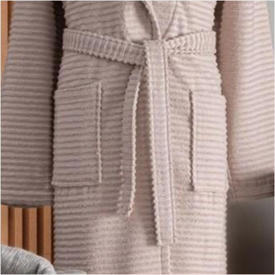 SCHAFER HOME BOHEMİA BANYO SETİ 6 PARÇA-GRİ/PUDRA
