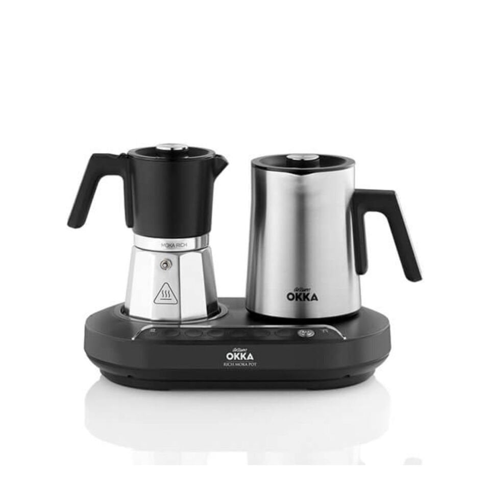 ARZUM OK0027 RICH MOKA POT KAHVE MAKİNESİ KROM