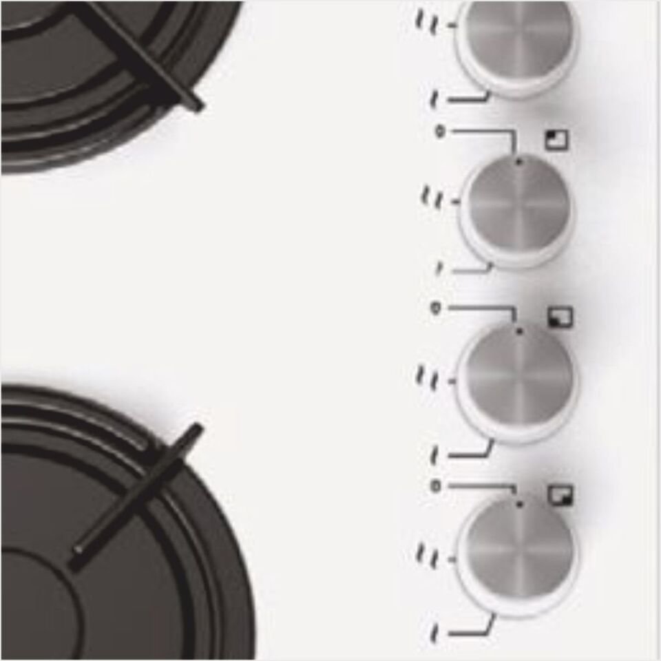 Alveus GLS 640 Beyaz Ankastre Ocak