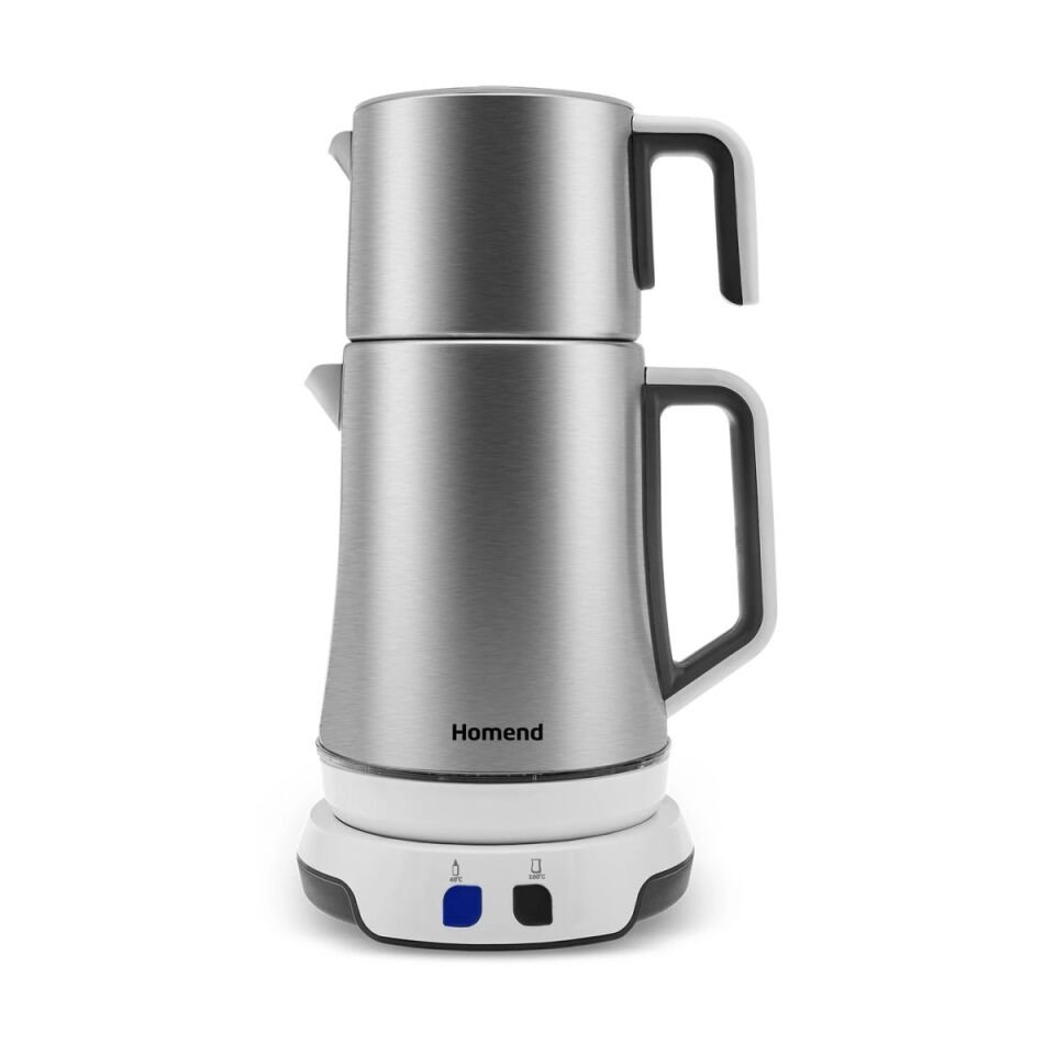 Emsan Homend Royaltea Elegant 1775H Konuşan Çay Makinesi Inox
