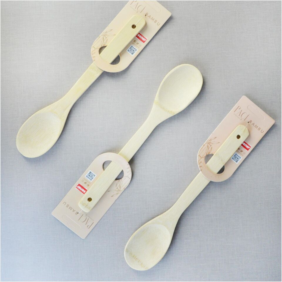ŞENER P/AHS-700540  PAÇİ-BAMBU 24LÜ KAŞIK SPATULA ÇEŞİTLER