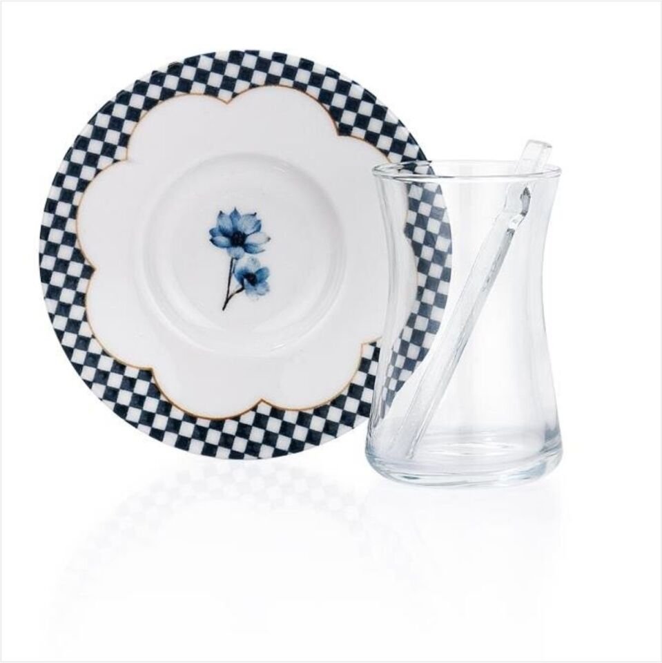 SCHAFER SUZZY KAHVALTI TAKIMI 32 PARÇA-MAVİ