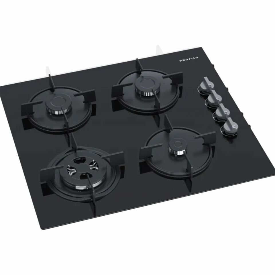 Profilo OO36H6B10D Wok Gözlü Siyah Cam Ankastre Ocak