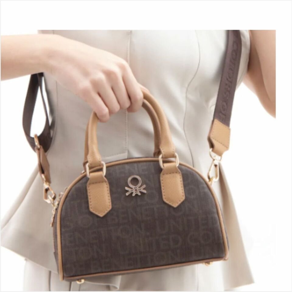 Benetton BNT-1602United Colors Of Benetton Kol Çantası Kahve-Camel