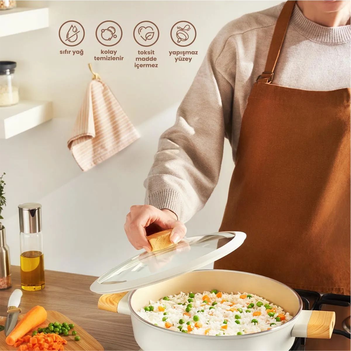 Emsan Swiss Crystal Pilav/Karnıyarık Tenceresi 26 cm