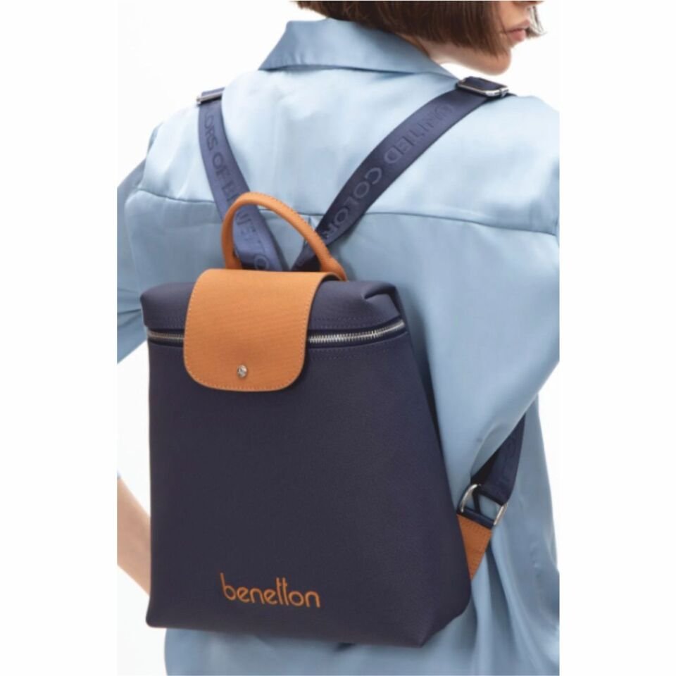Benetton BNT-1608United Colors Of Benetton Sırt Çantası Lacivert-Camel