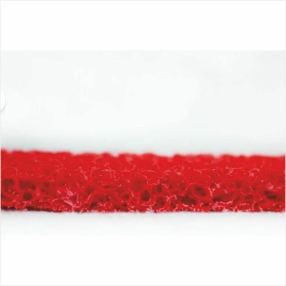 Kıvırcık Altı A. 14 Mm Paspas (120 Cm) Kırmızı