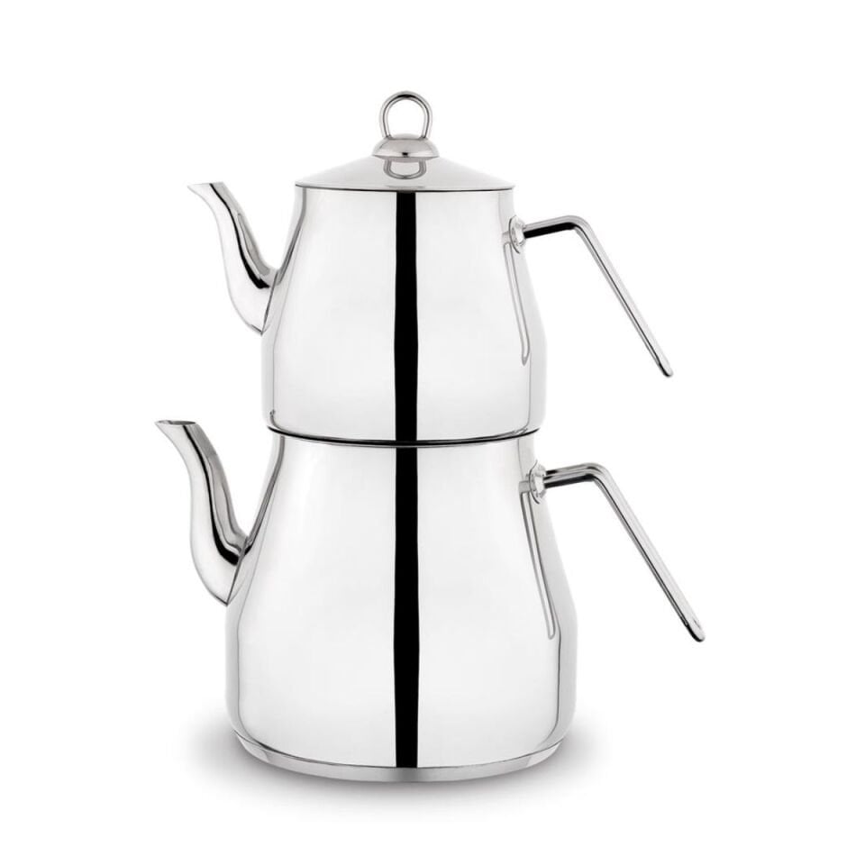 Schafer Prochef Dev Çaydanlık Takımı 4 Parça-Gümüş