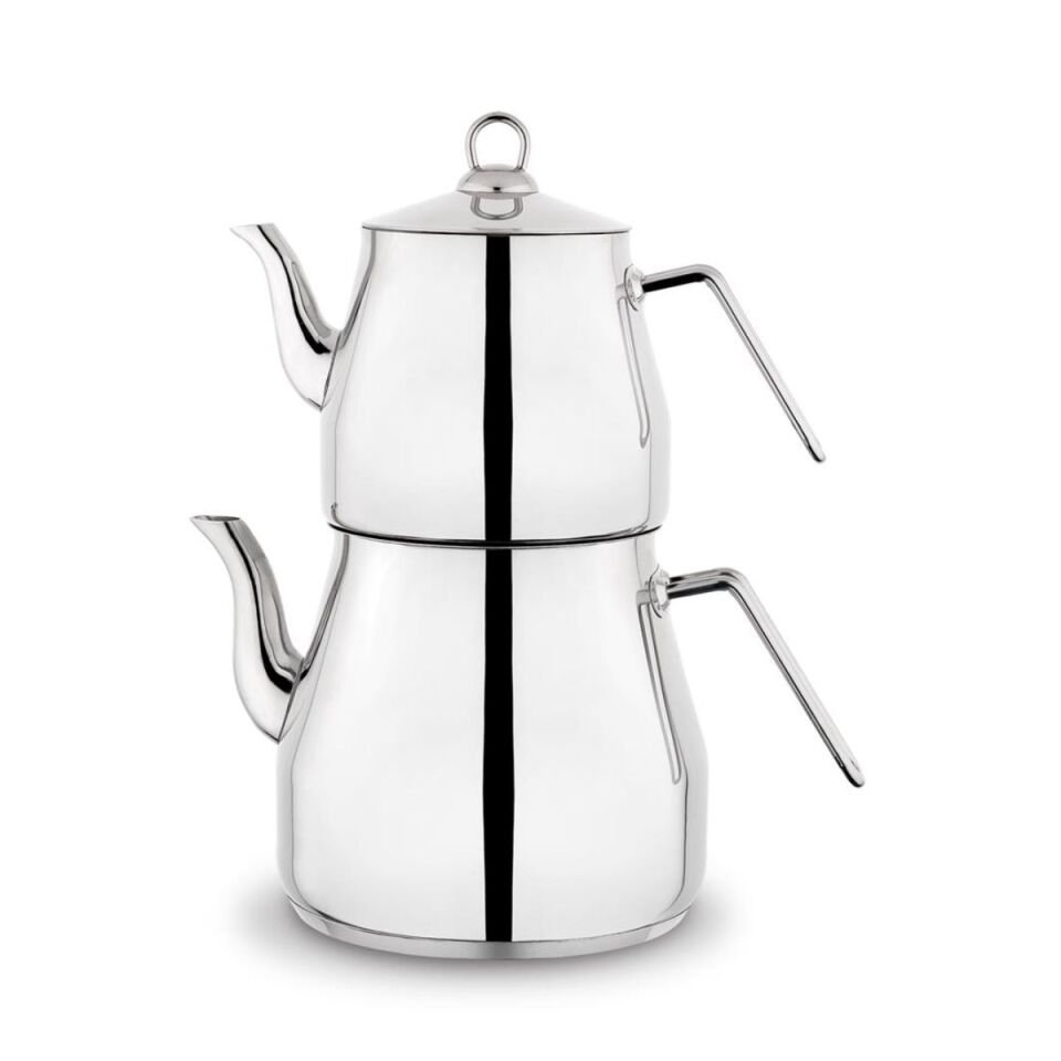 Schafer Prochef Dev Çaydanlık Takımı 4 Parça-Gümüş