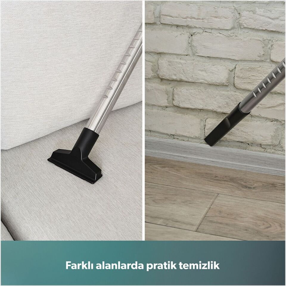 KARACA HOMEND DUSTRİDER 1255H YATAY SÜPÜRGE MOR SİYAH