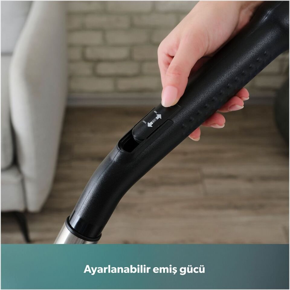 KARACA HOMEND DUSTRİDER 1255H YATAY SÜPÜRGE MOR SİYAH