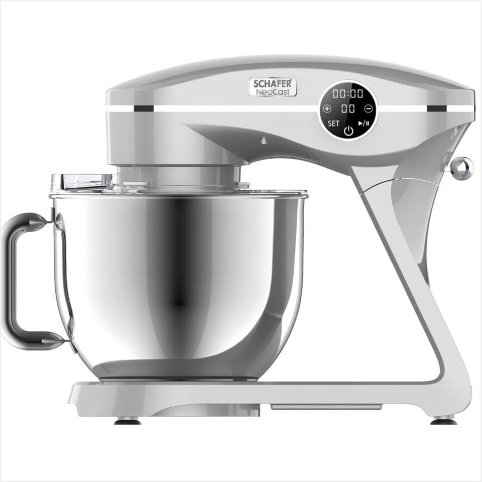 Schafer Neocast Dijital Döküm Stand Mikser Gümüş