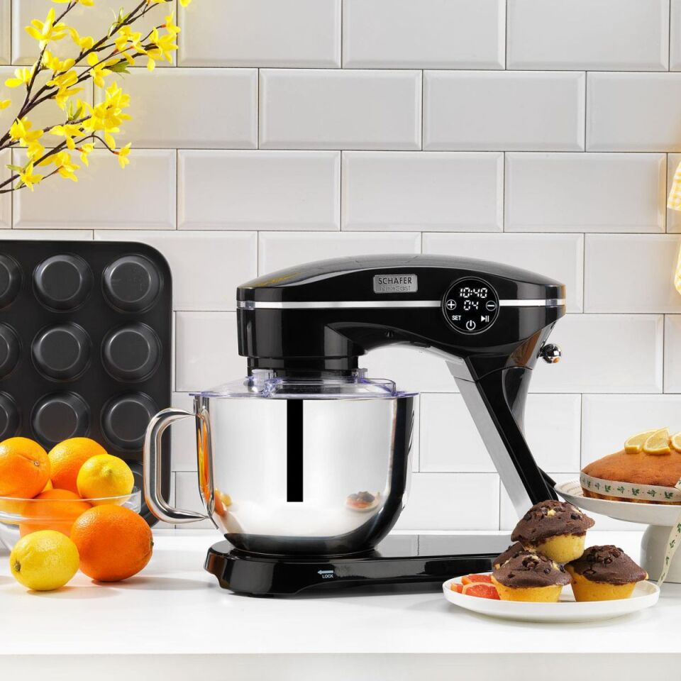 Schafer Neocast Dijital Döküm Stand Mikser Siyah