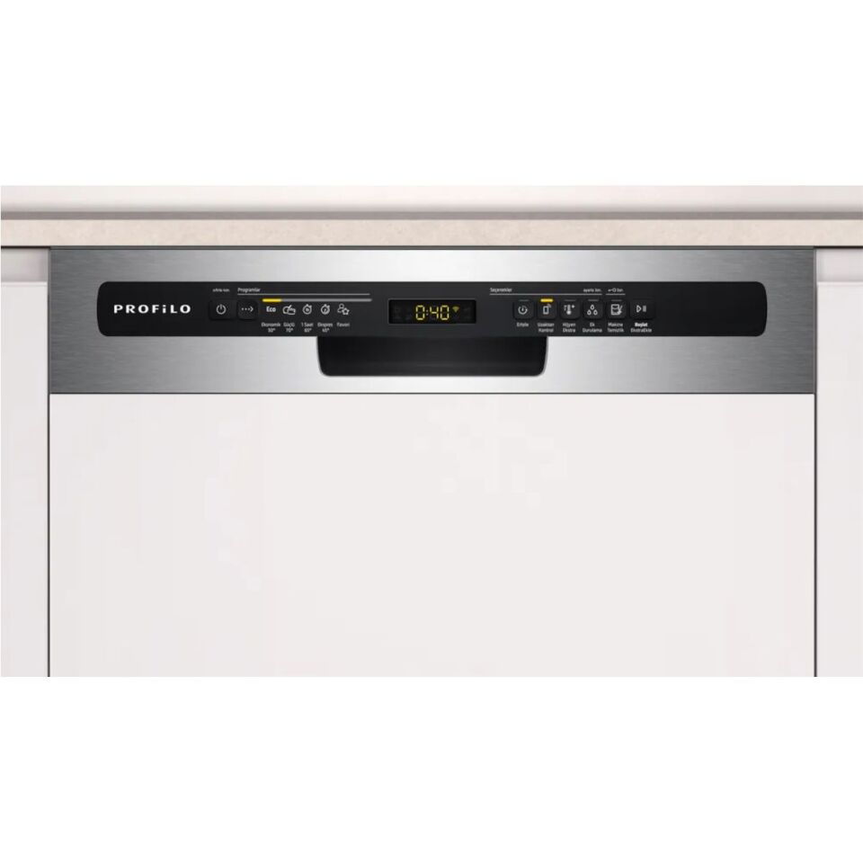Profilo BMA4451E3 5 Programlı Ankastre Bulaşık Makinesi