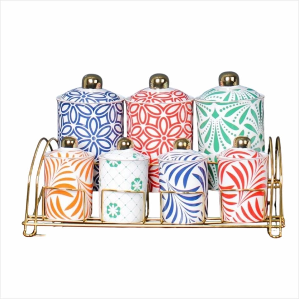 SEMBOL PUREBONE-054 MADRID 7Lİ STANDLI BAHARATLIK