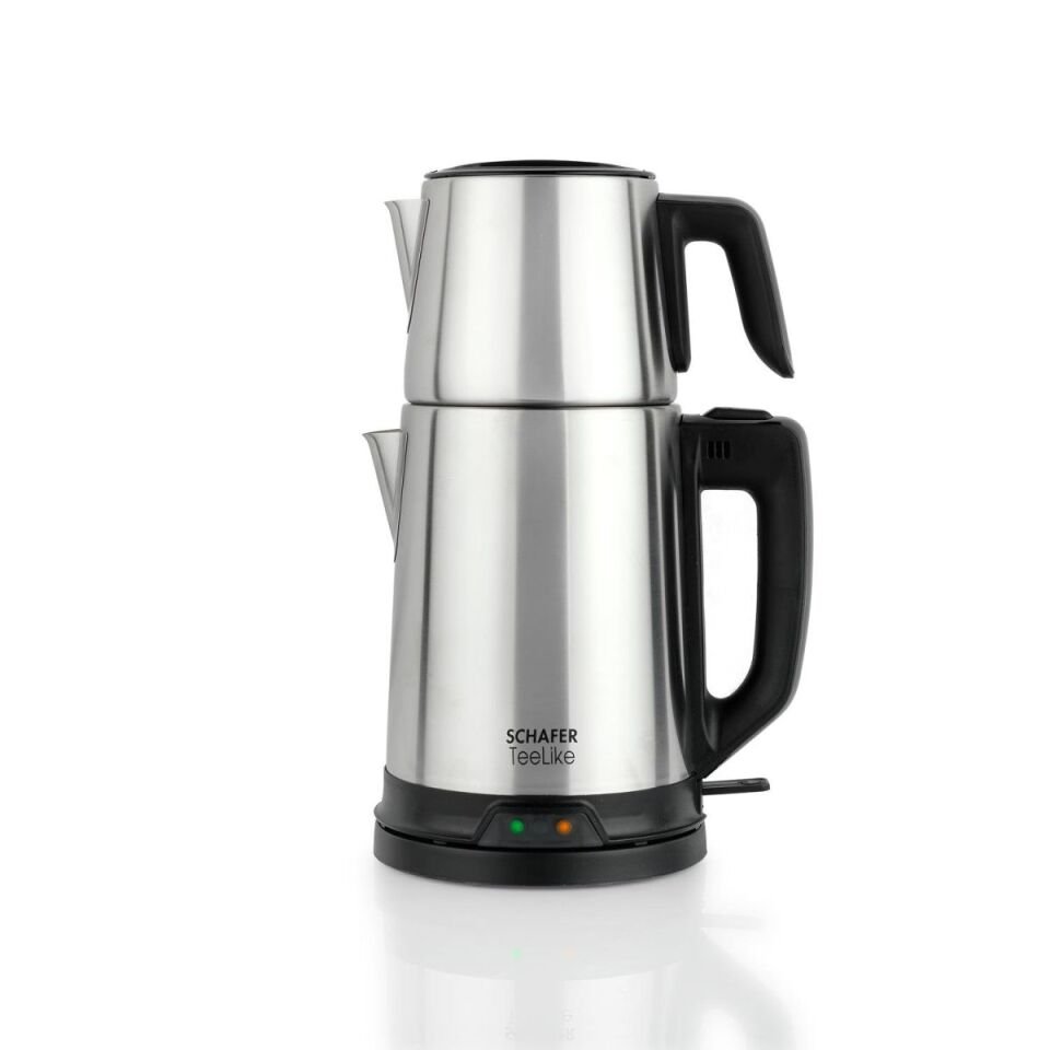 Schafer TeeLike Paslanmaz Çelik Çay Makinesi-Inox