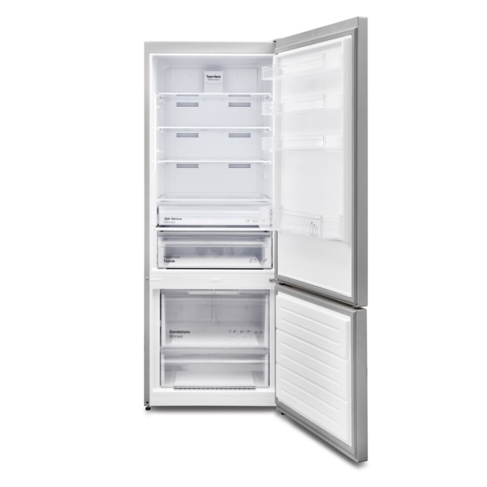 Vestel NFK52102 EX Wi-Fi Kombi No-Frost Buzdolabı Inox
