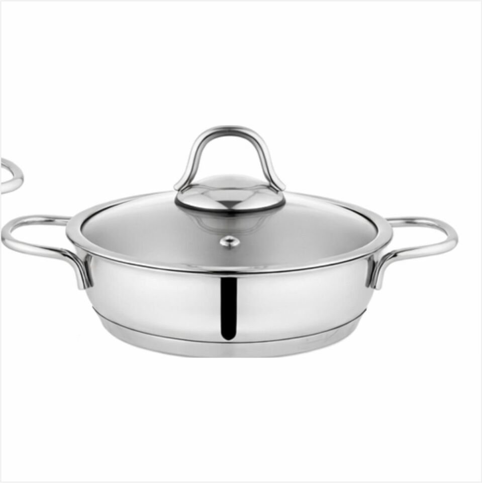 SCHAFER EVA ÇELİK SAHAN SETİ-6 PARÇA-INOX