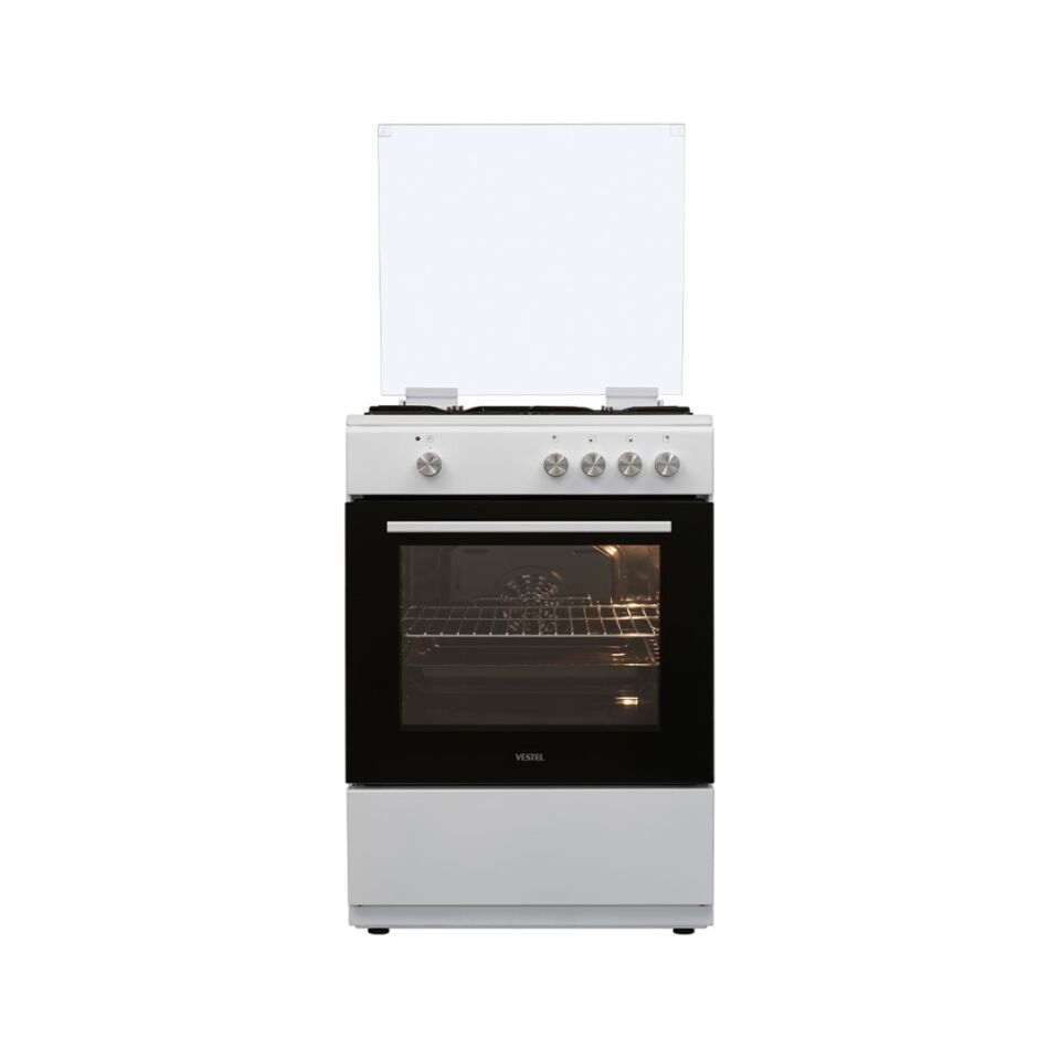 Vestel SF 7400 Turbo Beyaz Ocaklı Fırın
