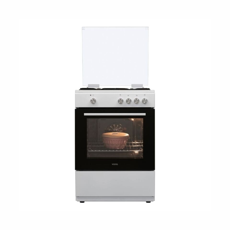 Vestel SF 7400 Turbo Beyaz Ocaklı Fırın