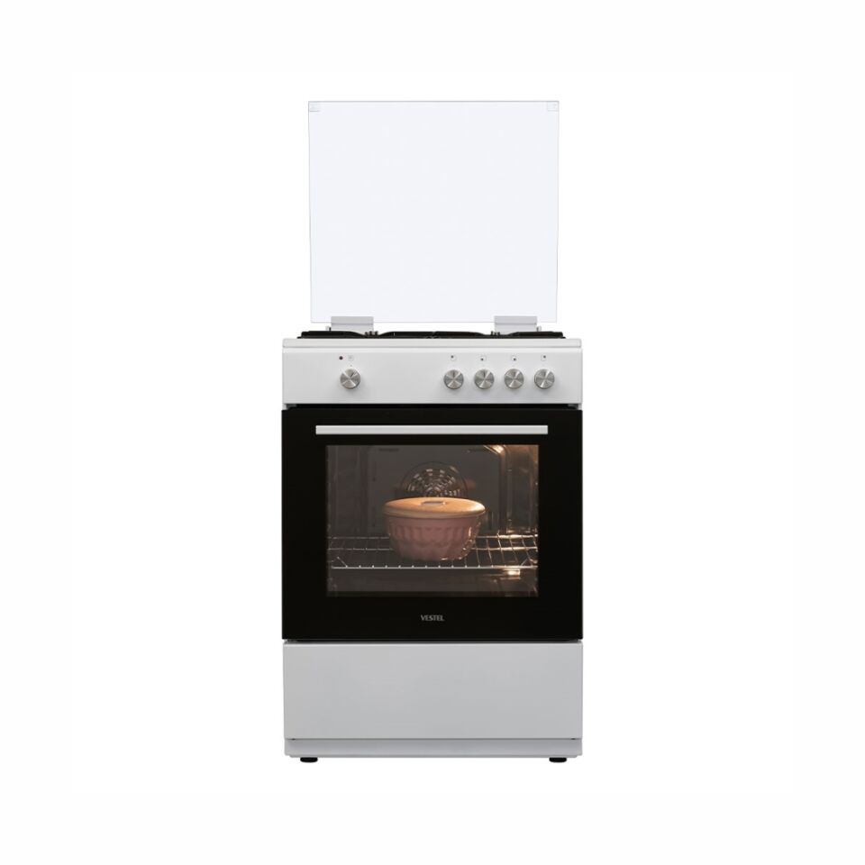 Vestel SF 7400 Turbo Beyaz Ocaklı Fırın