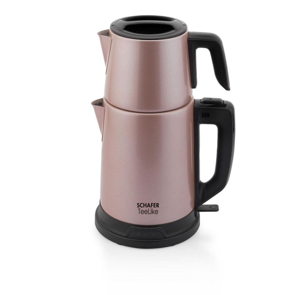 Schafer TeeLike Paslanmaz Çelik Çay Makinesi-Rosegold