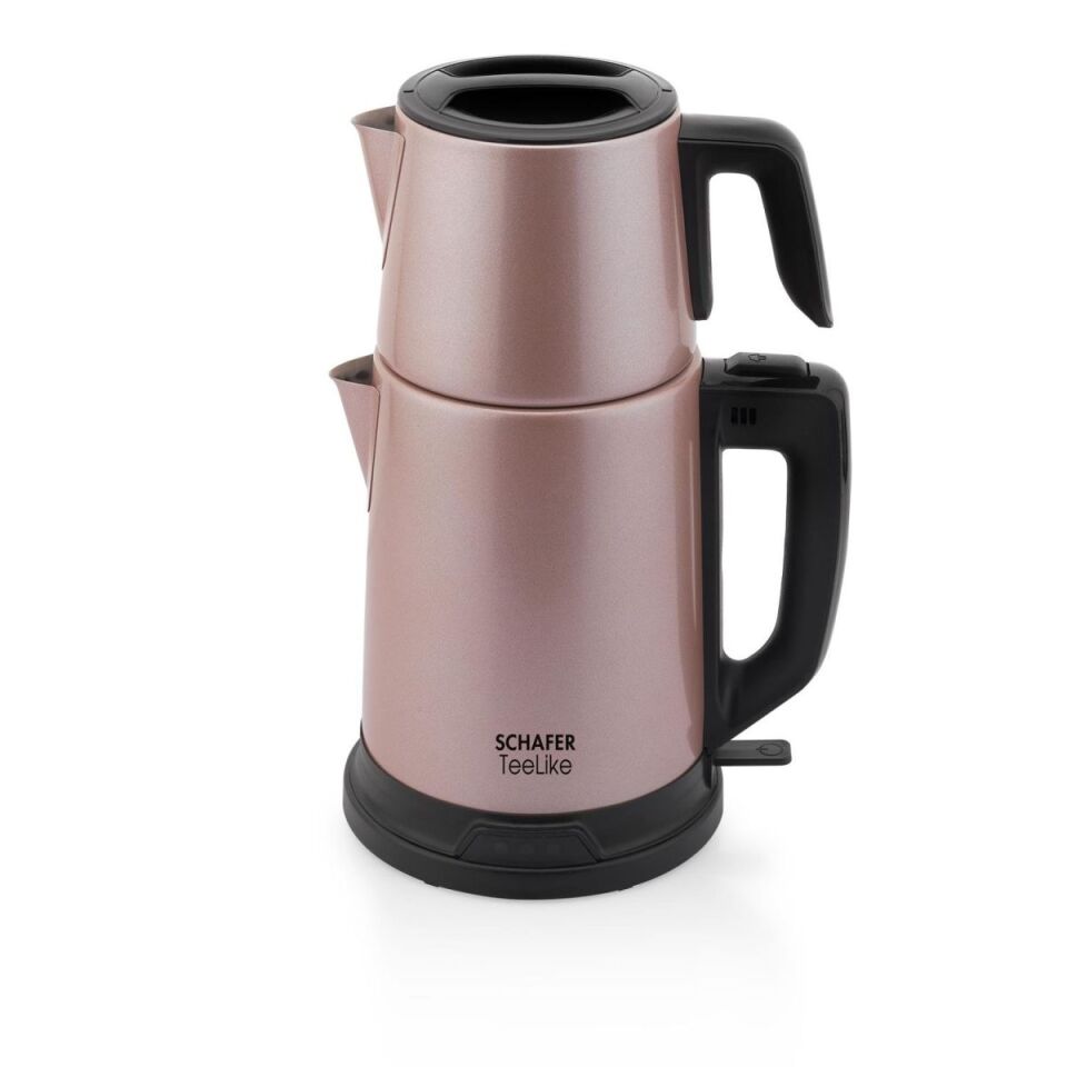Schafer TeeLike Paslanmaz Çelik Çay Makinesi-Rosegold
