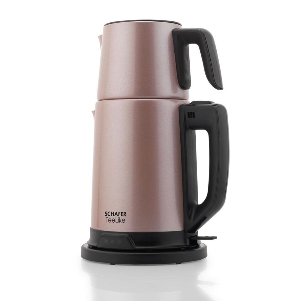 Schafer TeeLike Paslanmaz Çelik Çay Makinesi-Rosegold