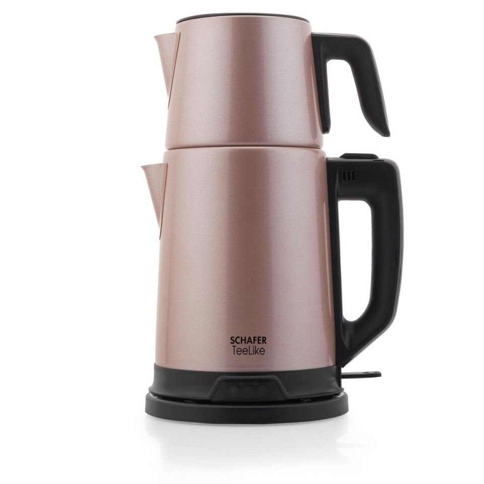 Schafer TeeLike Paslanmaz Çelik Çay Makinesi-Rosegold