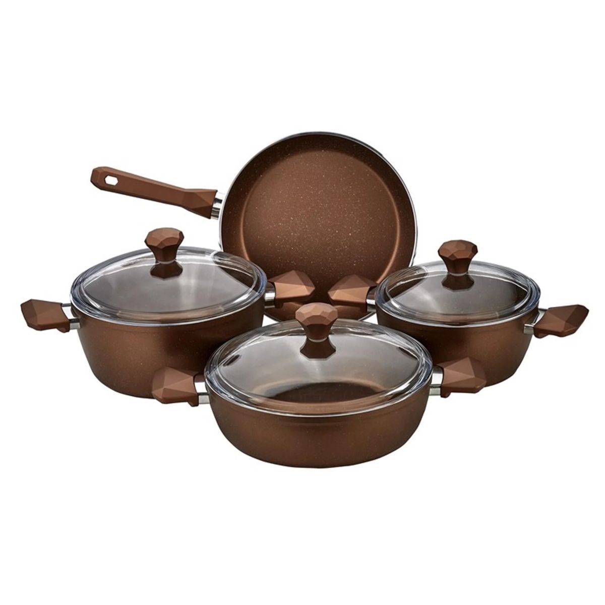 Pıerre Cardın 7Pr Dıamond T.Setı Rosegold