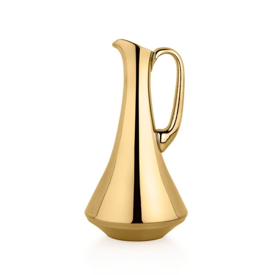 Schafer Alles Cam Bardak Seti 25 Parça-Altın