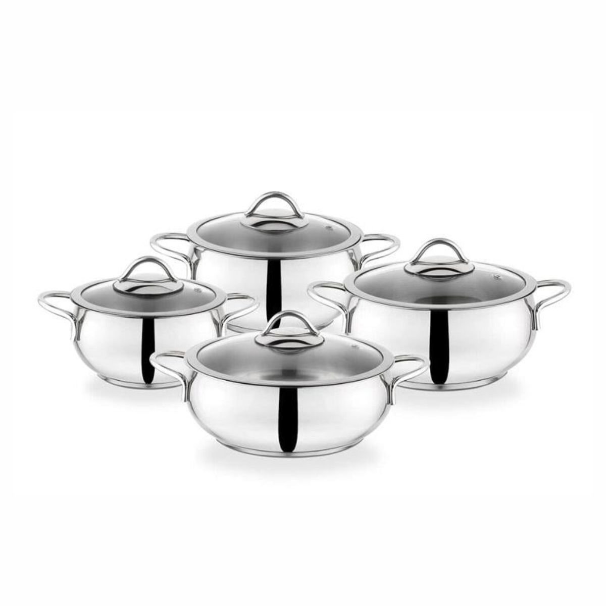 Schafer Cookhaus 8 Parça  Çelik Tencere Set İnox130002