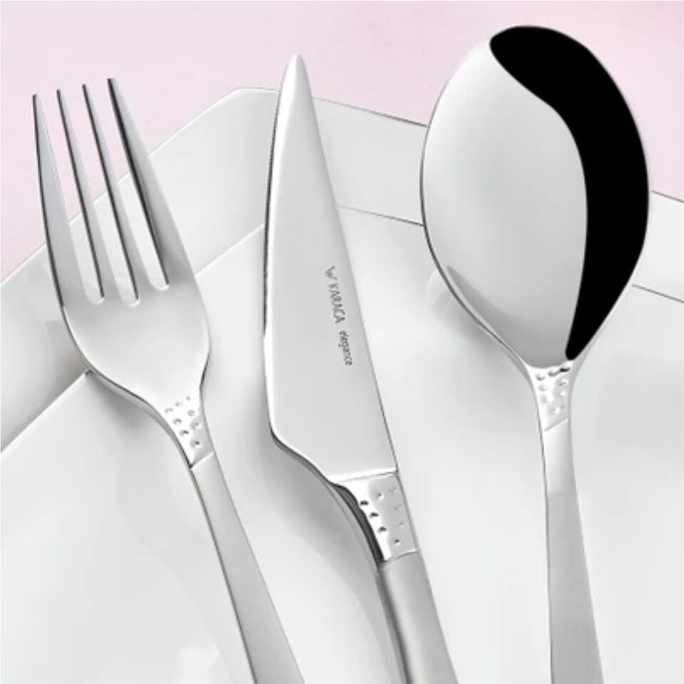 Karaca X6 3mm 84 Parça Çatal Kaşık Bıçak Seti Elegance Kutulu