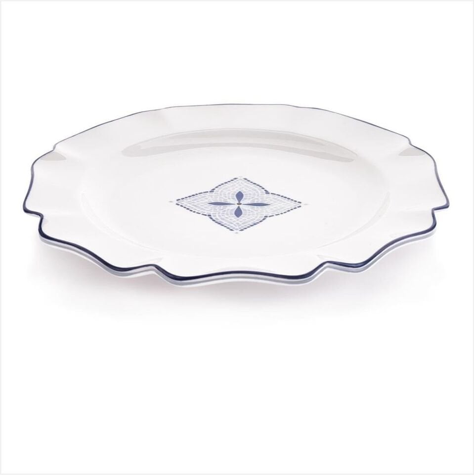 SCHAFER FİORA KAHVALTI TAKIMI 32 PARÇA-LACİVERT