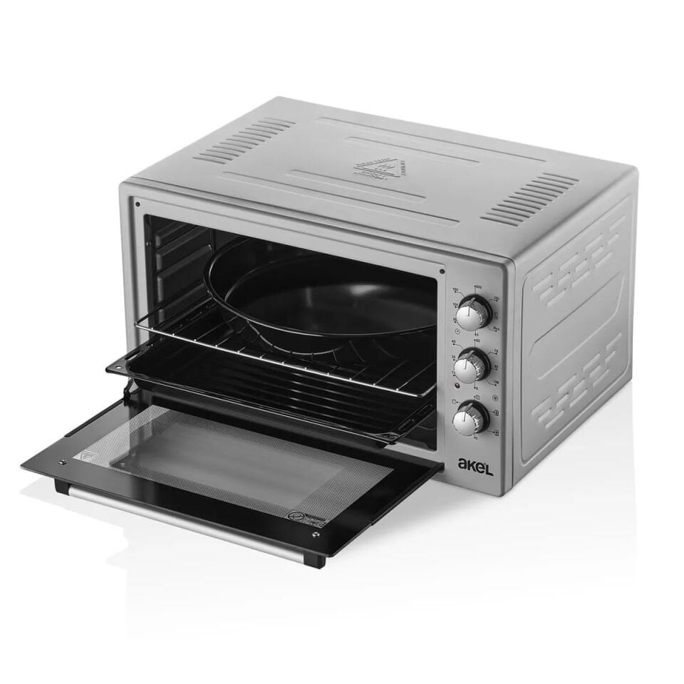 Akel AF948LF 48 LT. Maksi Termostatlı Saatli Fırın