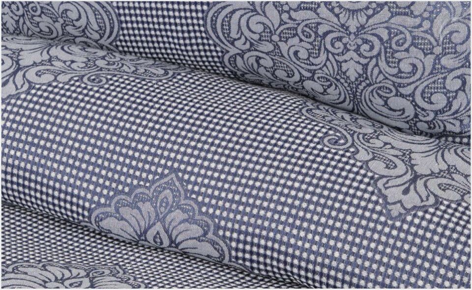 Karaca Home Amelie İndigo Çift Kişilik Yatak Örtüsü Set