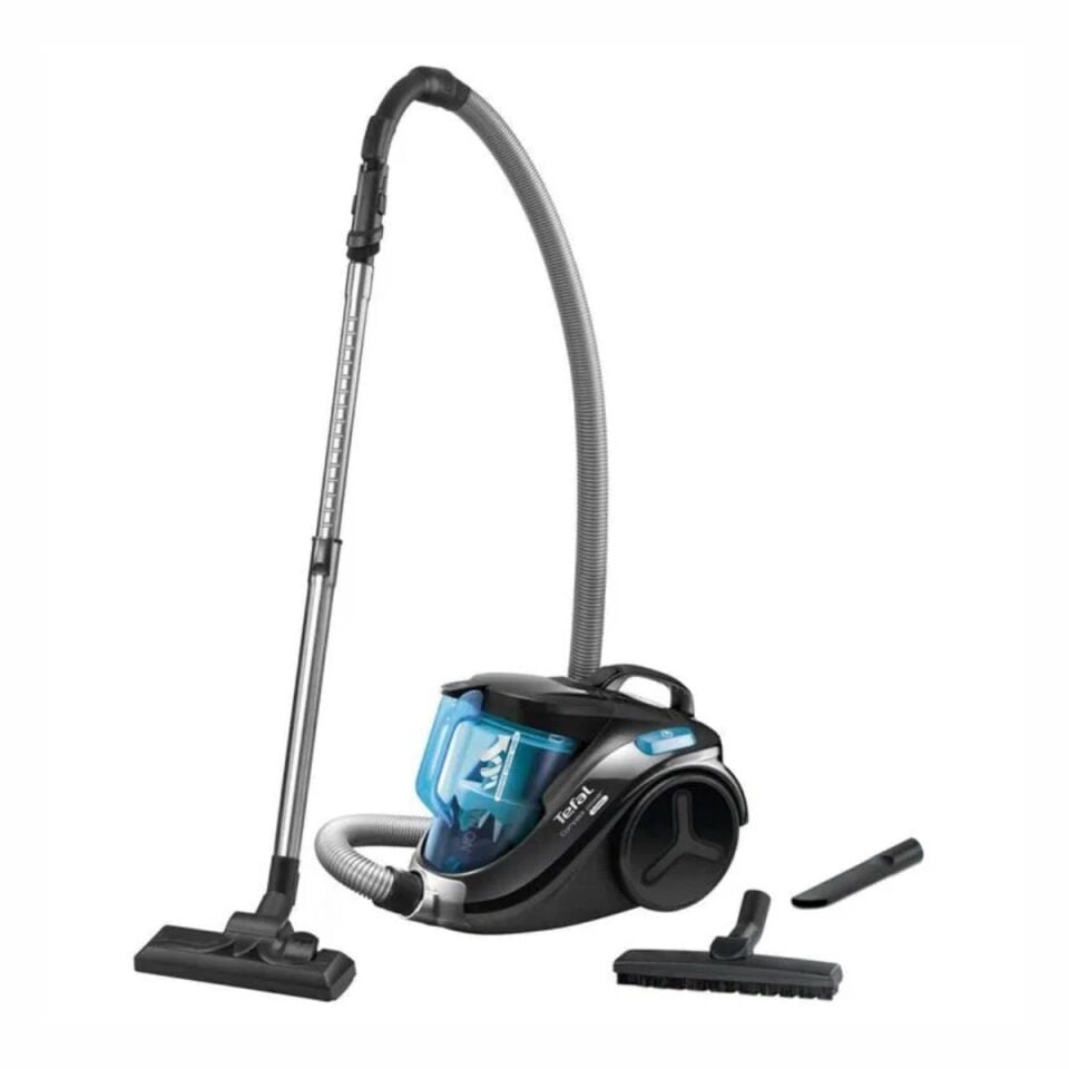 Tefal TW3751 Compact Power Cyclonic Toz Torbasız Elektrikli Süpürge - Mavi