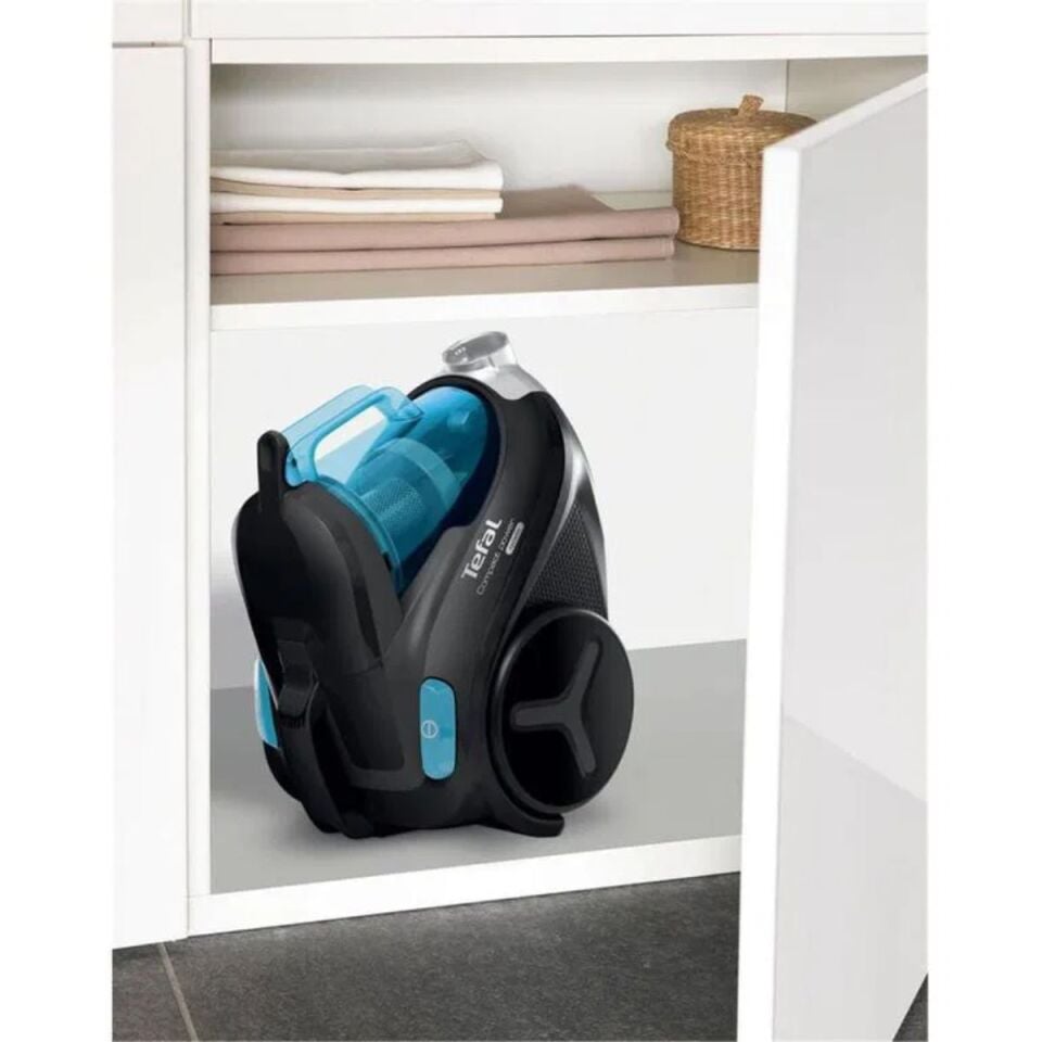 Tefal TW3751 Compact Power Cyclonic Toz Torbasız Elektrikli Süpürge - Mavi